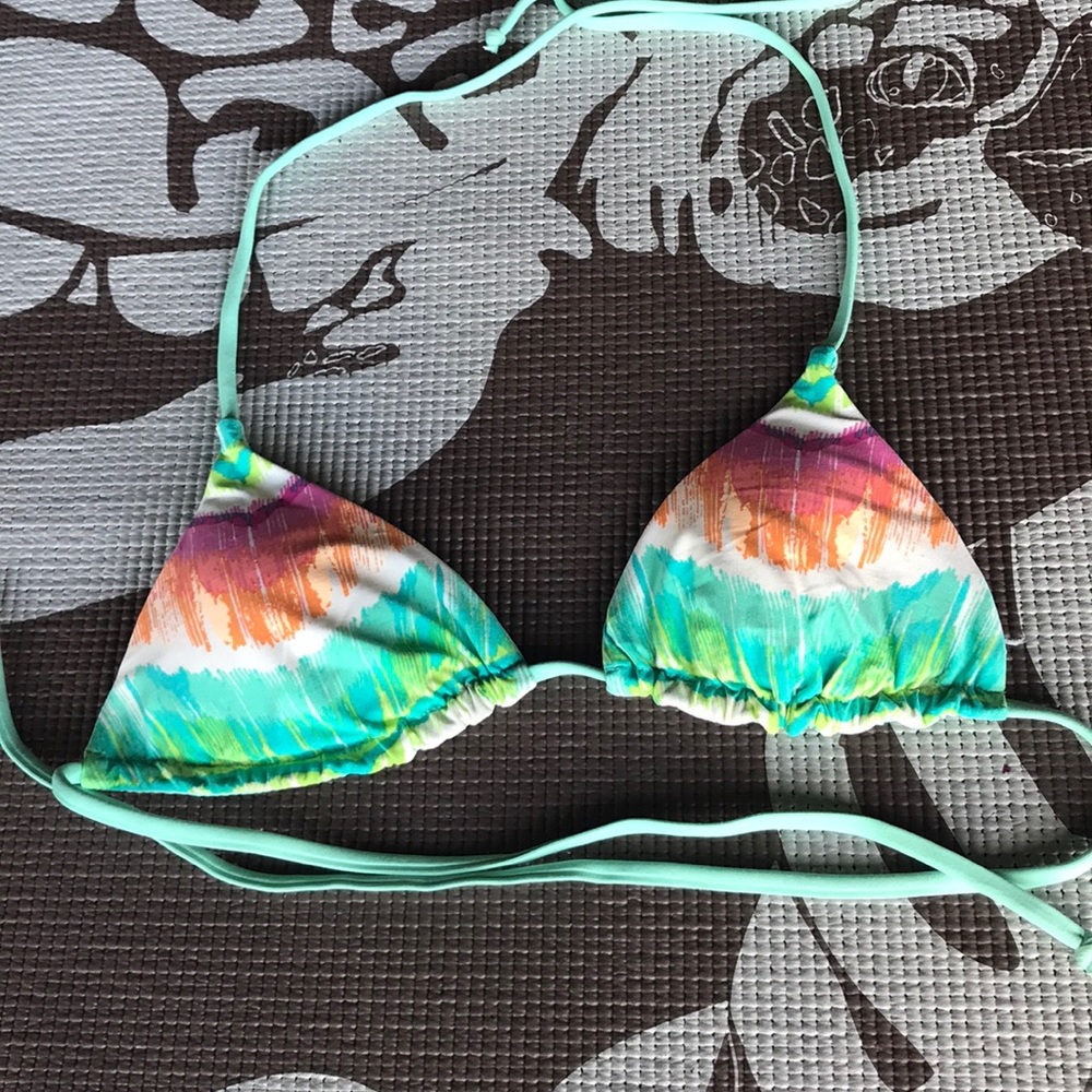 Rip Curl Triangle top Bikini reversible size small